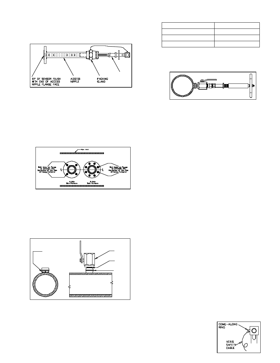 Veris Verabar V450 Installation Instructions User Manual | Page 3 / 4