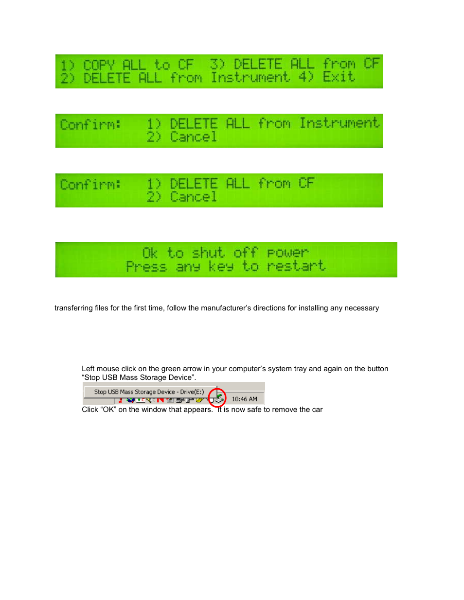 Veris Technologies 2000XA Soil EC Mapping System (1997-2008 CF card drive 1.77D) - Operating Instructions User Manual | Page 17 / 22