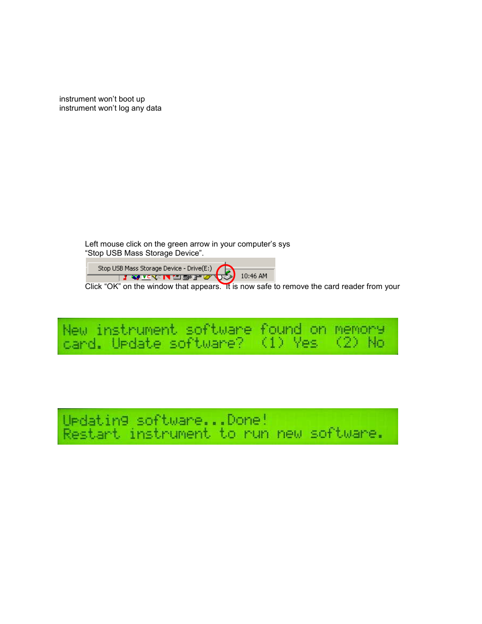 Veris Technologies 2000XA Soil EC Mapping System (1997-2008 CF card drive 1.77D) - Operating Instructions User Manual | Page 20 / 22