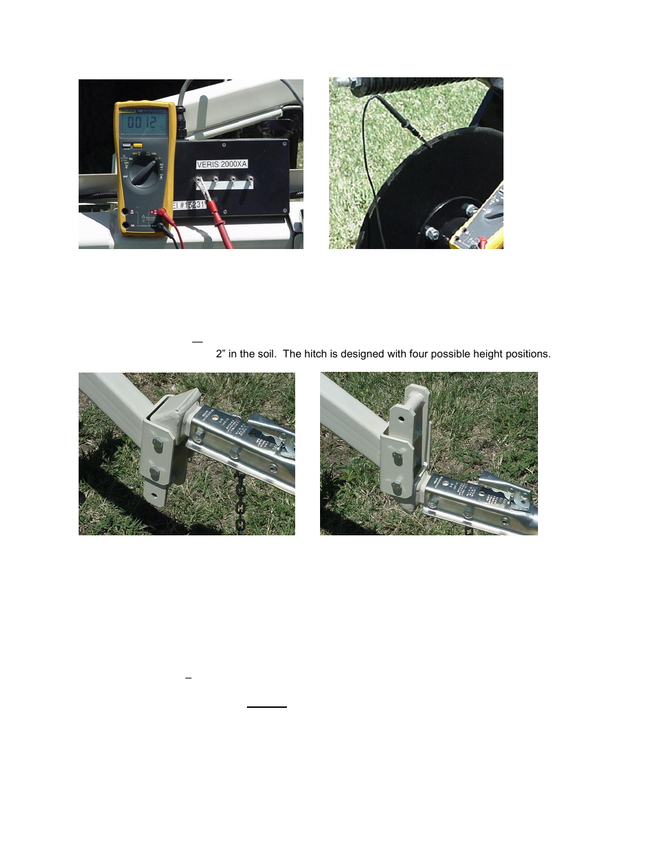 Veris Technologies 2000XA Soil EC Mapping System (1997-2008 CF card drive 1.77D) - Operating Instructions User Manual | Page 7 / 22