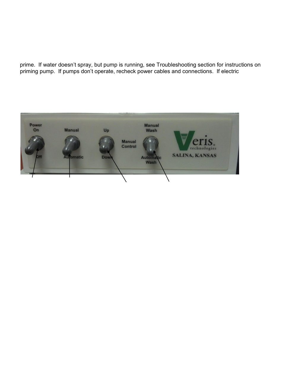 Veris Technologies MSP3 - Operating Instructions User Manual | Page 47 / 116