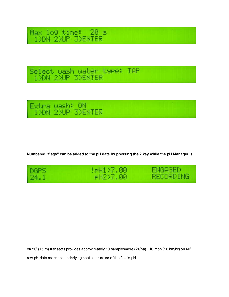 Veris Technologies MSP EC and pH (1997-2008 CF card drive 1.10M) - Operating Instructions User Manual | Page 37 / 61