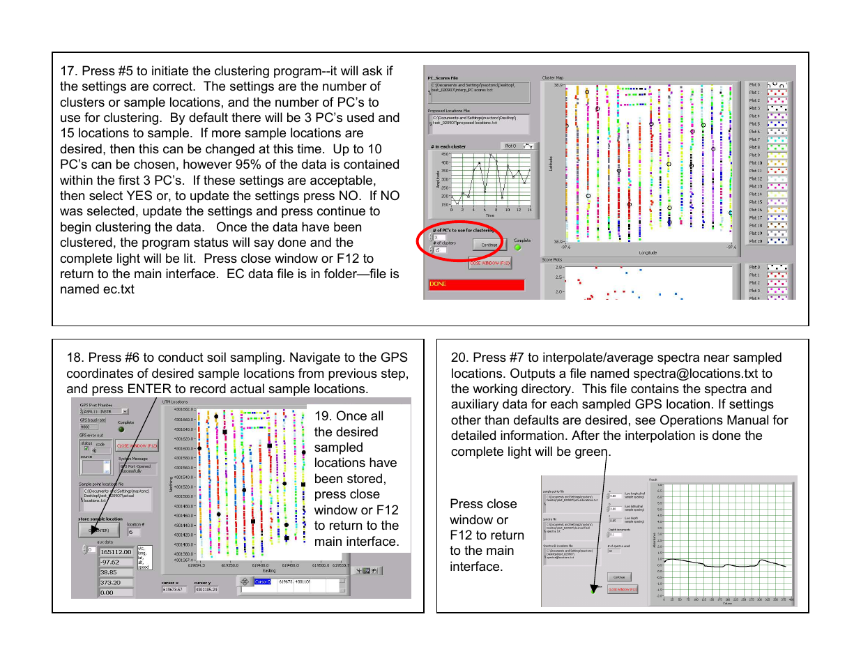 Veris Technologies NIRS Spectrophotometer - QUICK REFERENCE CARD User Manual | Page 4 / 4