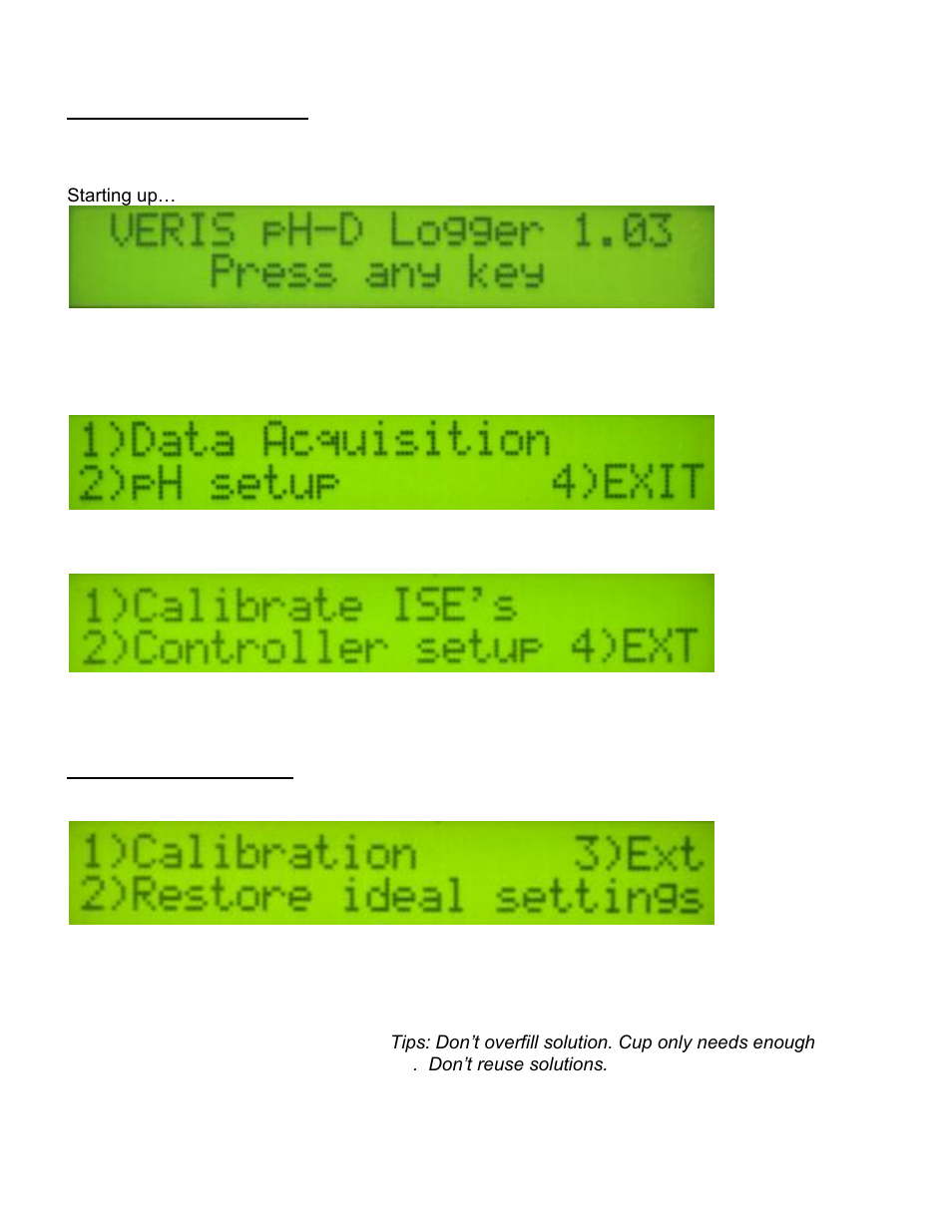 Veris Technologies pH Detector - Operating Instructions User Manual | Page 14 / 29