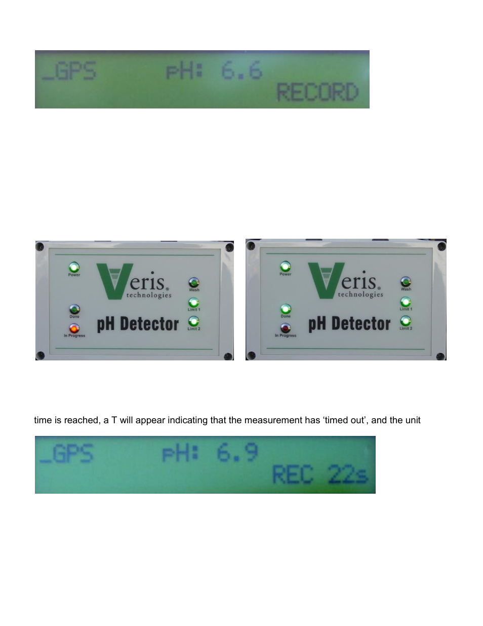 Veris Technologies pH Detector - Operating Instructions User Manual | Page 20 / 29