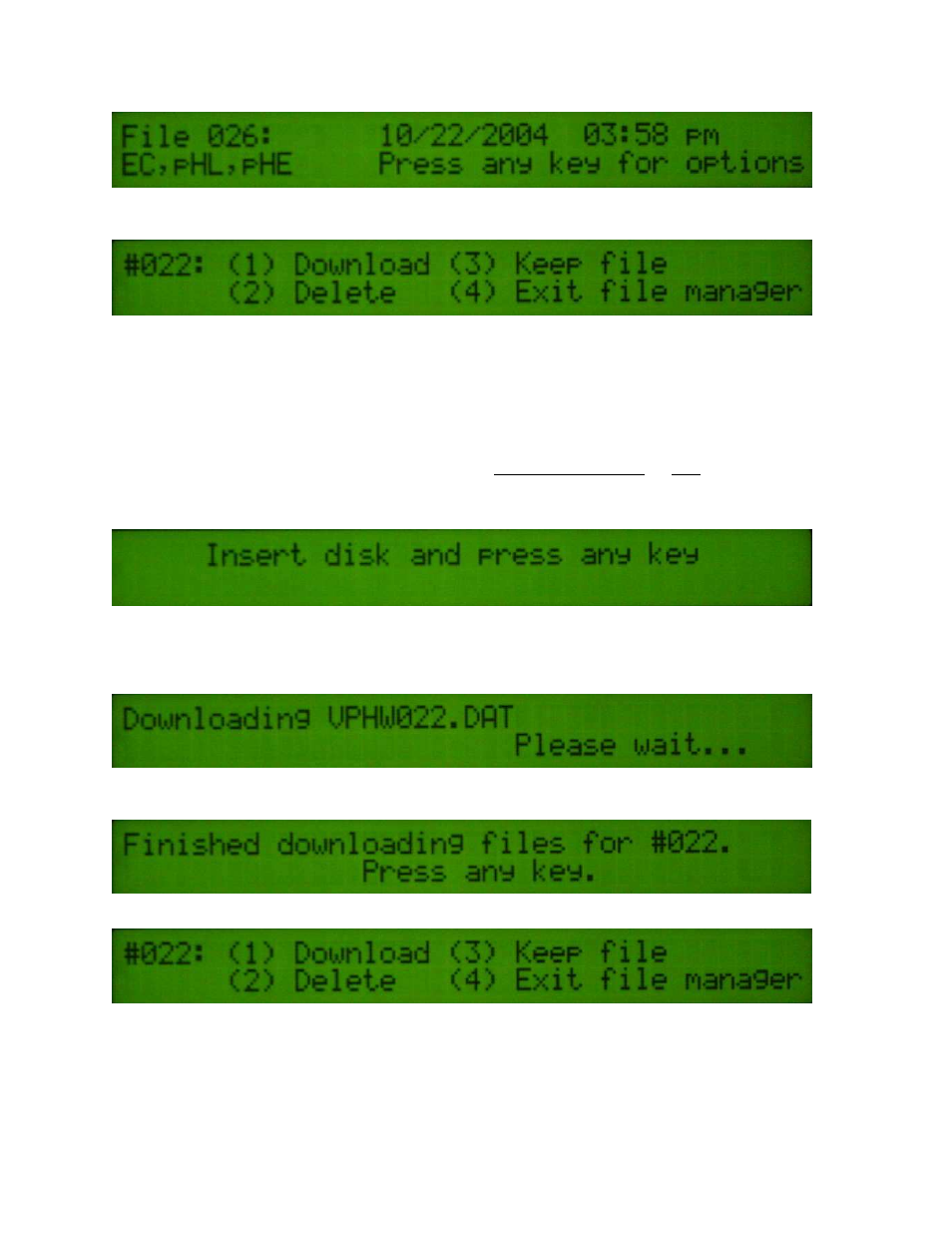 Veris Technologies MSP EC and pH (1997-2008 floppy disk drive 1.02E) - Operating Instructions User Manual | Page 40 / 62