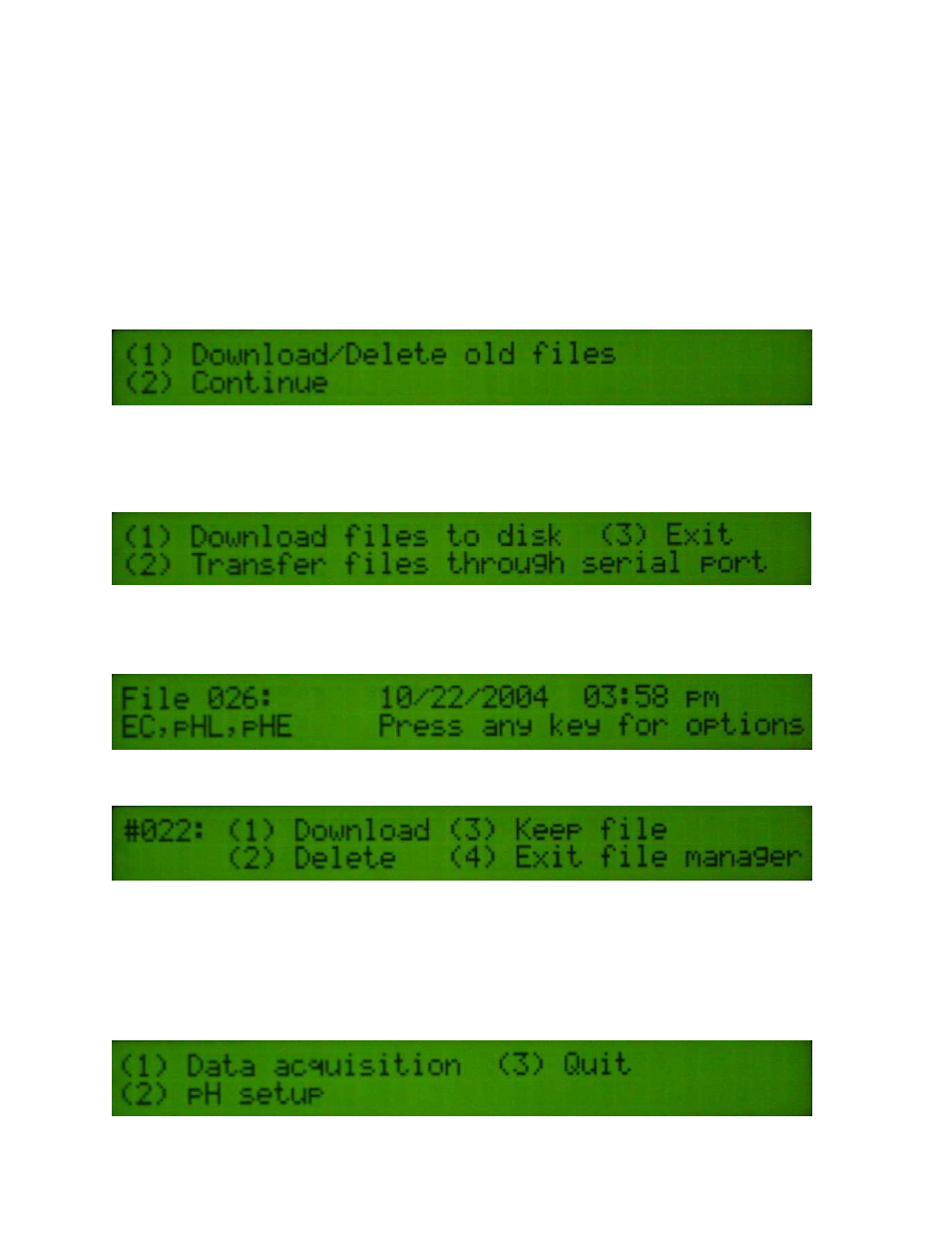 Veris Technologies MSP EC and pH (1997-2008 floppy disk drive 1.02E) - Operating Instructions User Manual | Page 7 / 62