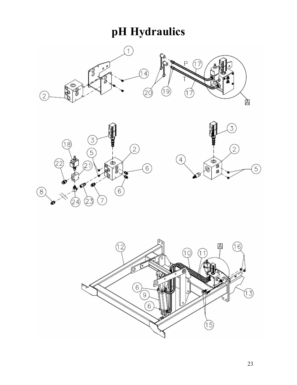 Ph hydraulics | Veris Technologies MSP - Parts Manual User Manual | Page 23 / 27