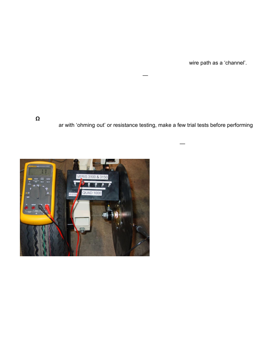 Veris Technologies Quad 1000 Soil EC Mapping System - Operating Instructions User Manual | Page 23 / 43