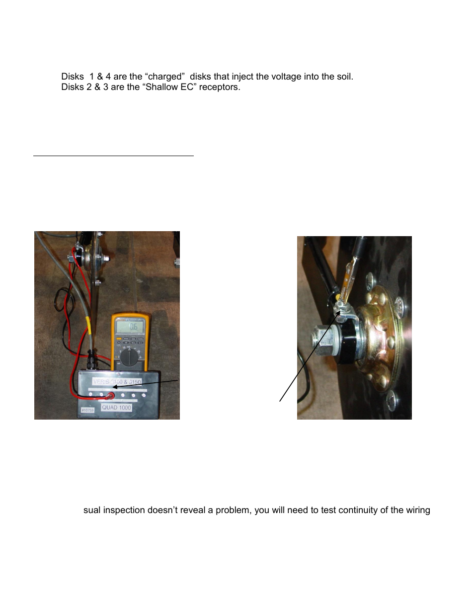 Veris Technologies Quad 1000 Soil EC Mapping System - Operating Instructions User Manual | Page 26 / 43