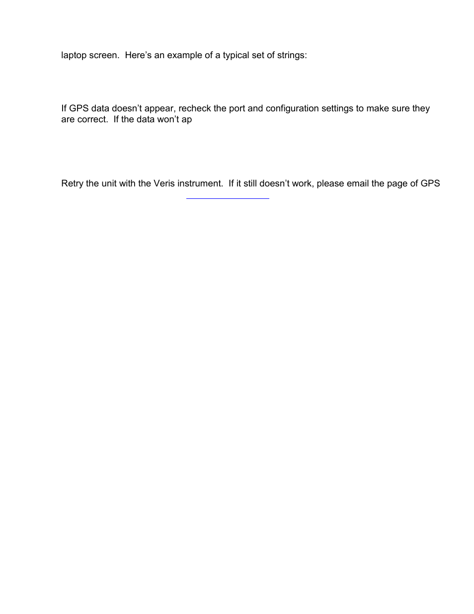 Veris Technologies Quad 1000 Soil EC Mapping System - Operating Instructions User Manual | Page 36 / 43