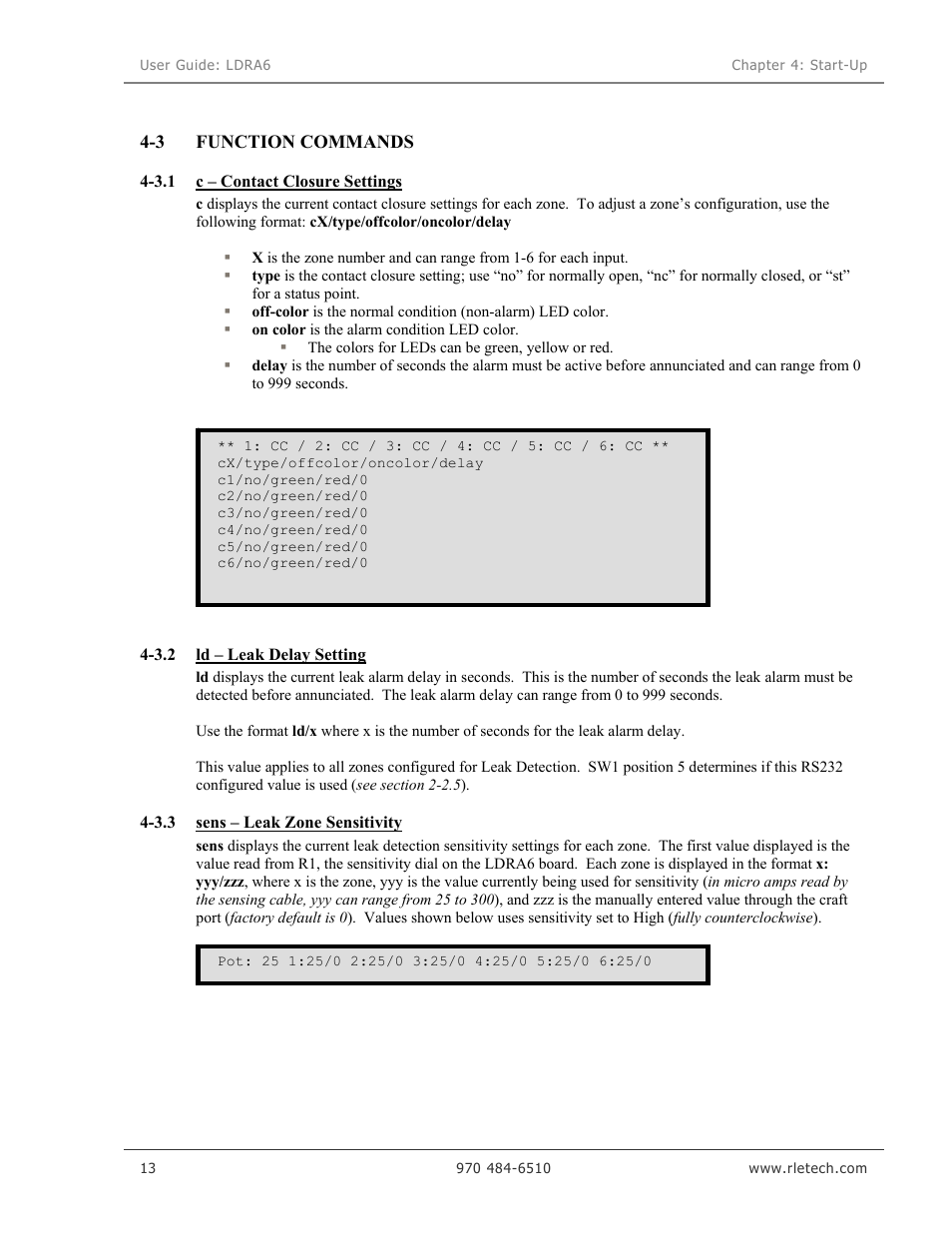 Veris Industries LDRA6 USER GUIDE User Manual | Page 19 / 30