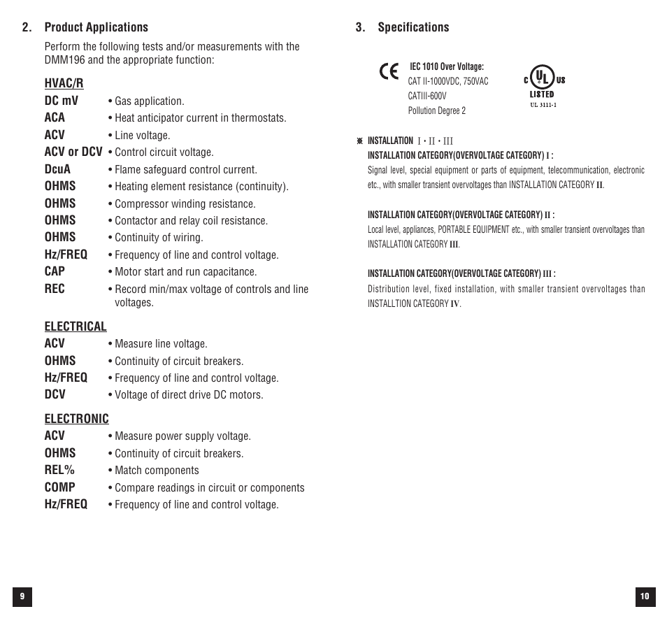 Veris Industries 196 Manual User Manual | Page 6 / 23