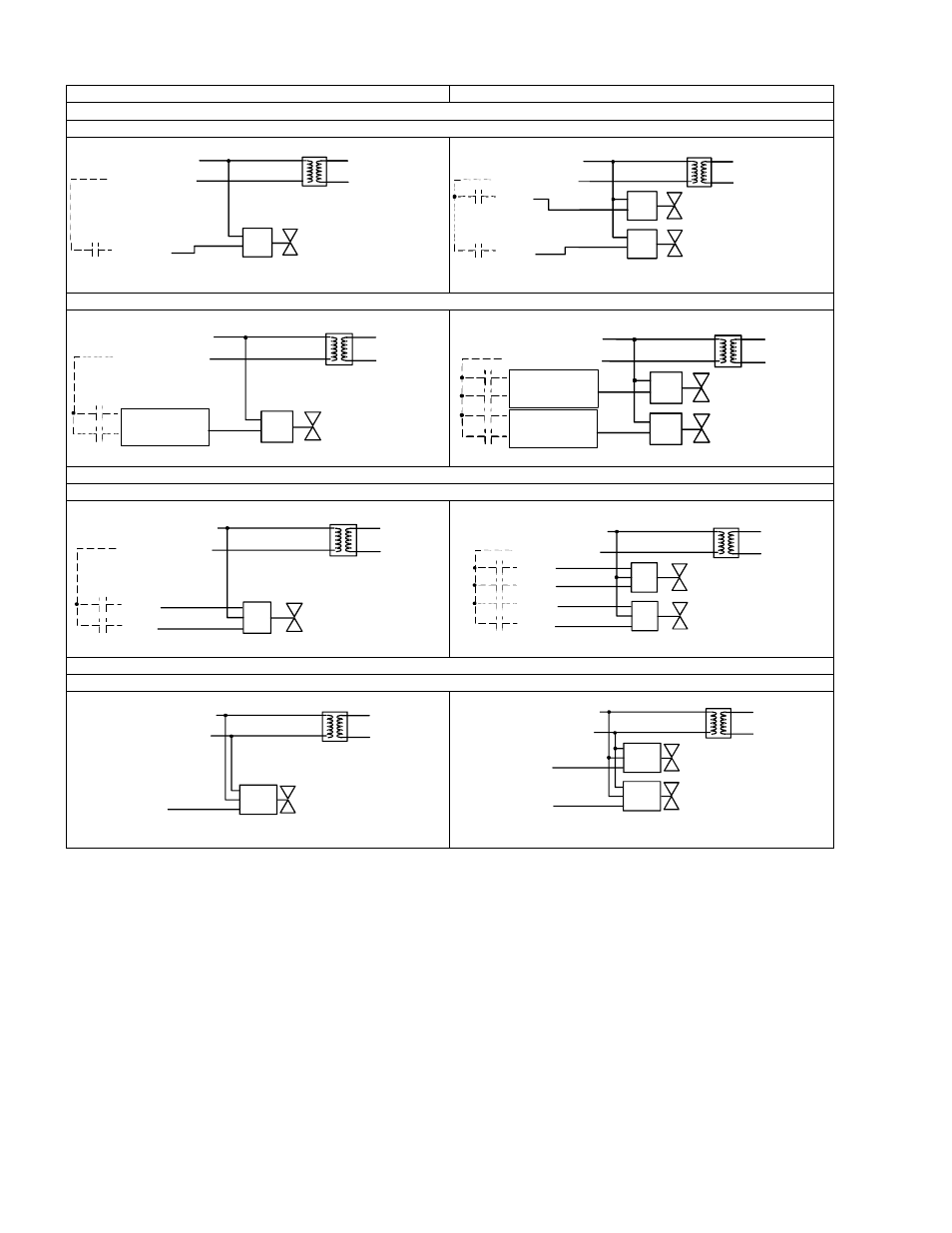 Heating / cooling valve, Heating valve cooling valve, Heating valve | Veris Industries VT7300 SERIES Install User Manual | Page 5 / 18