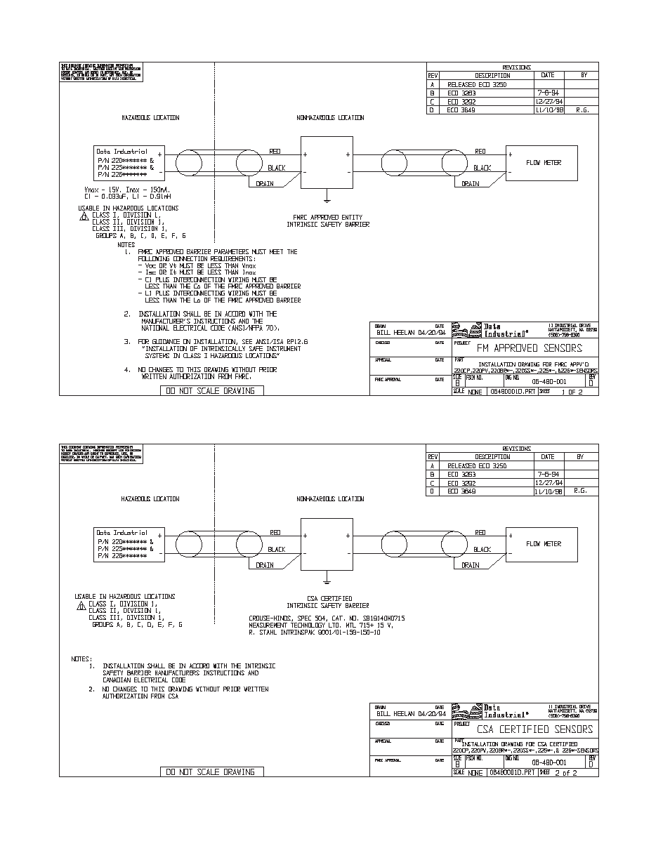 Veris Industries Badger 200 SERIES Install User Manual | Page 8 / 16