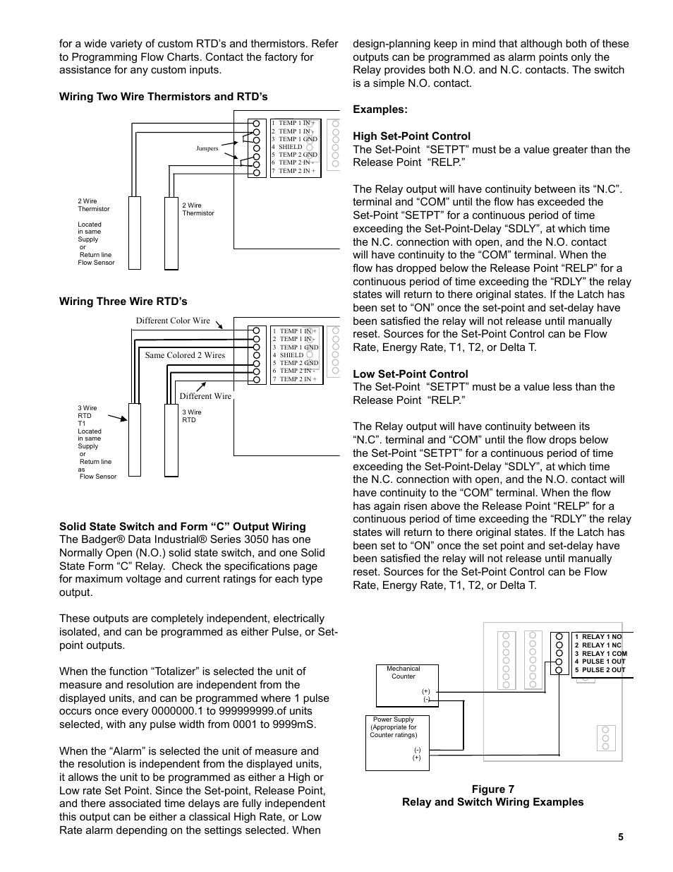 Veris Industries Badger 3050 SERIES Install User Manual | Page 5 / 20