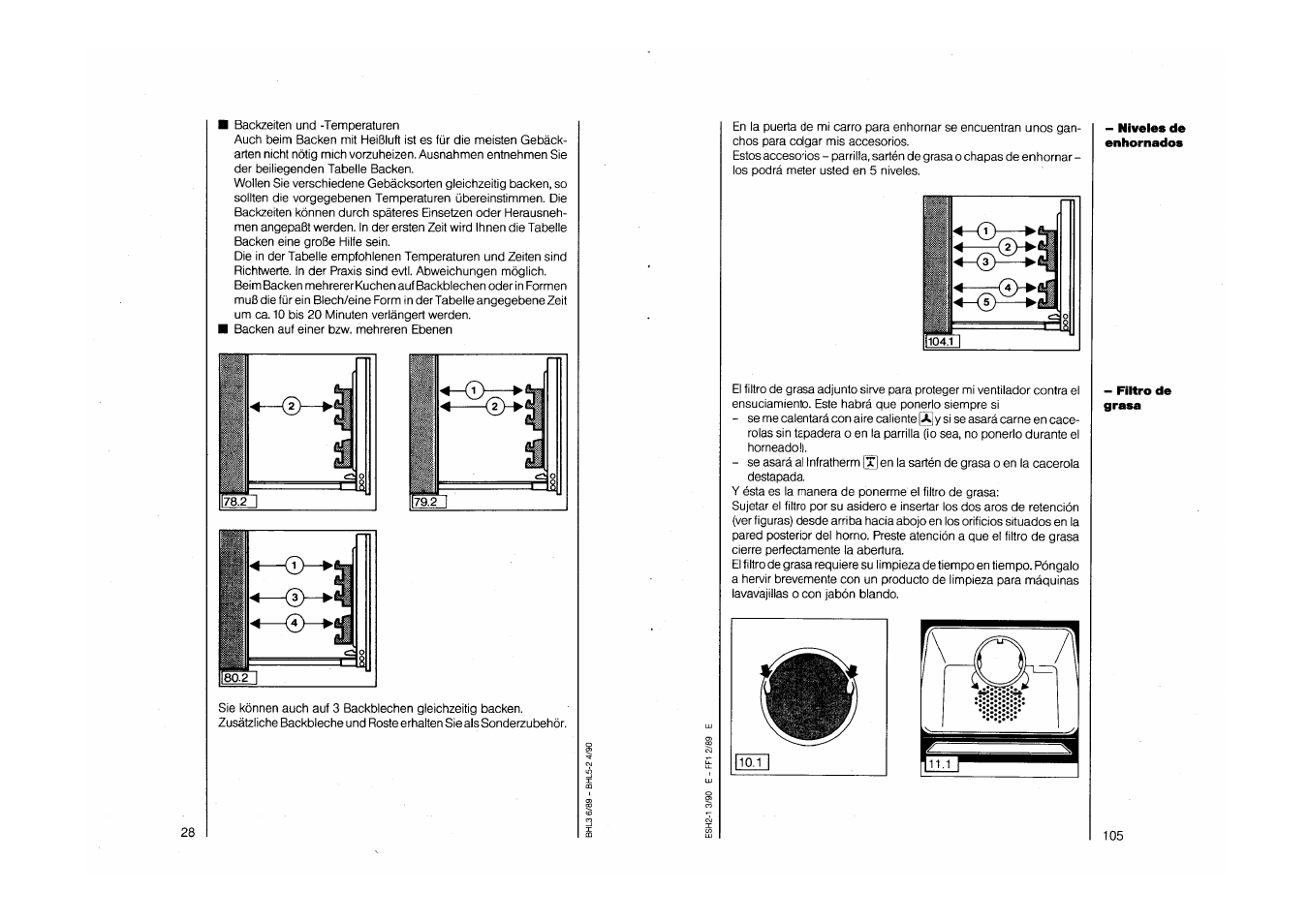 AEG COMPETENCE 750 E CH User Manual | Page 28 / 45