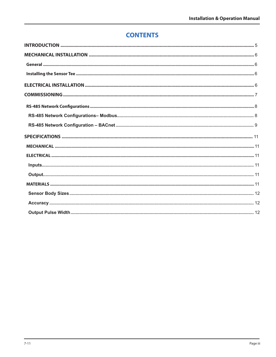 Veris Industries 380 SERIES Install User Manual | Page 3 / 14