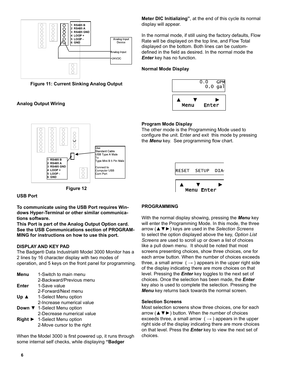 Veris Industries Badger 3000 SERIES Install User Manual | Page 6 / 16