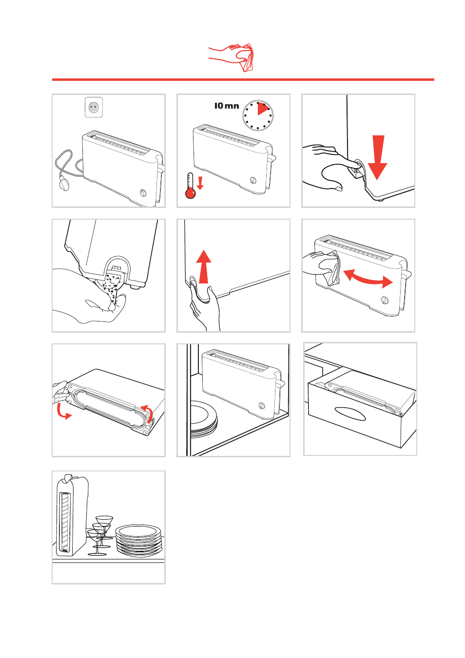 Clic | Tefal TL 2000 User Manual | Page 6 / 32