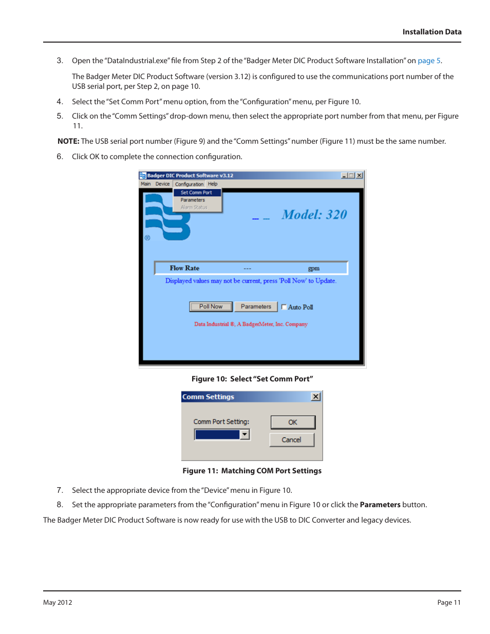 Veris Industries USB to DIC Converter Install User Manual | Page 11 / 12