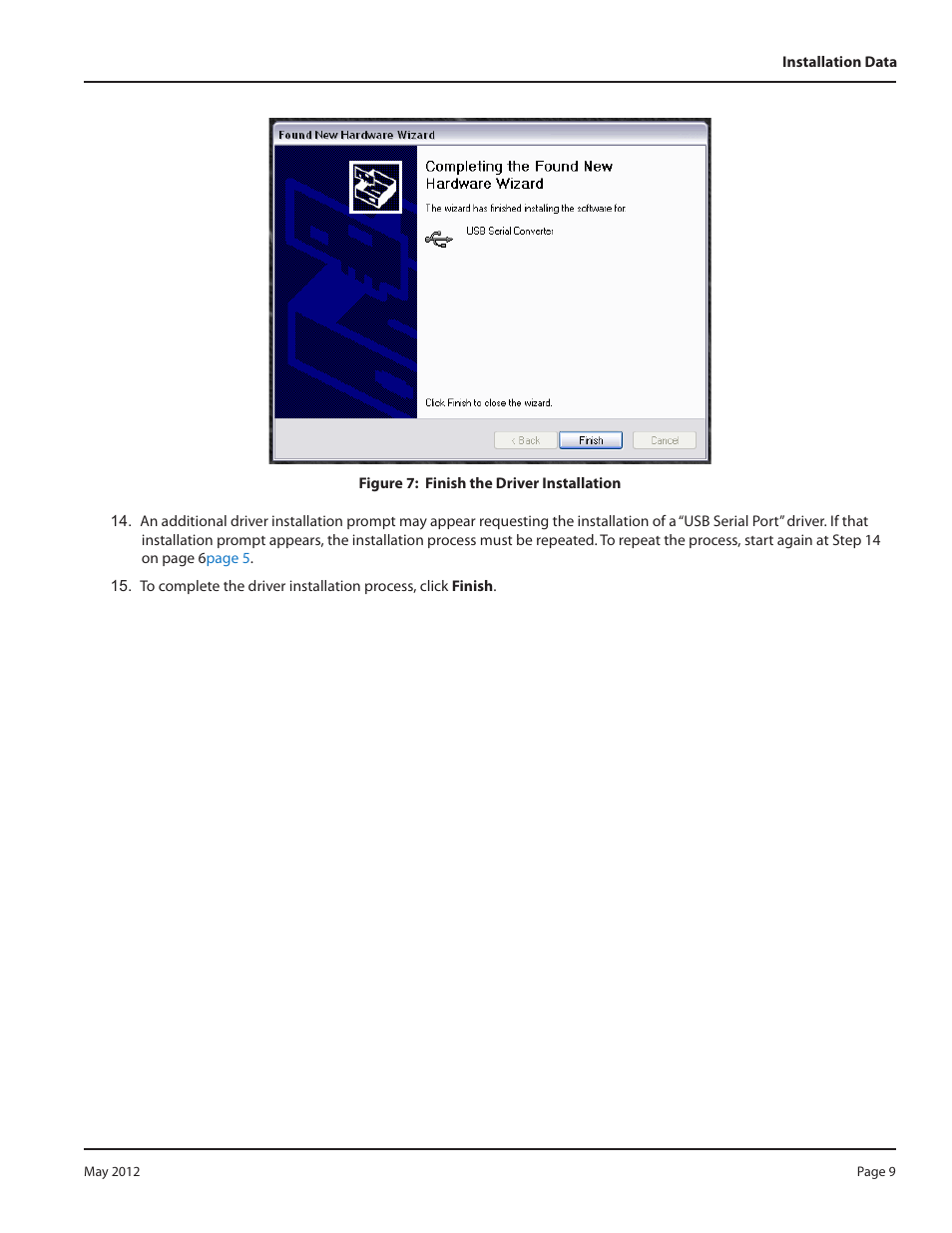 Wn in figure 7 | Veris Industries USB to DIC Converter Install User Manual | Page 9 / 12