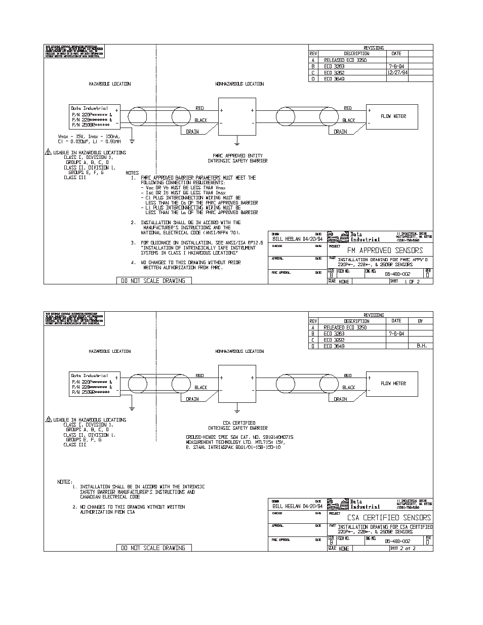 Veris Industries Badger 228 SERIES Install User Manual | Page 6 / 12