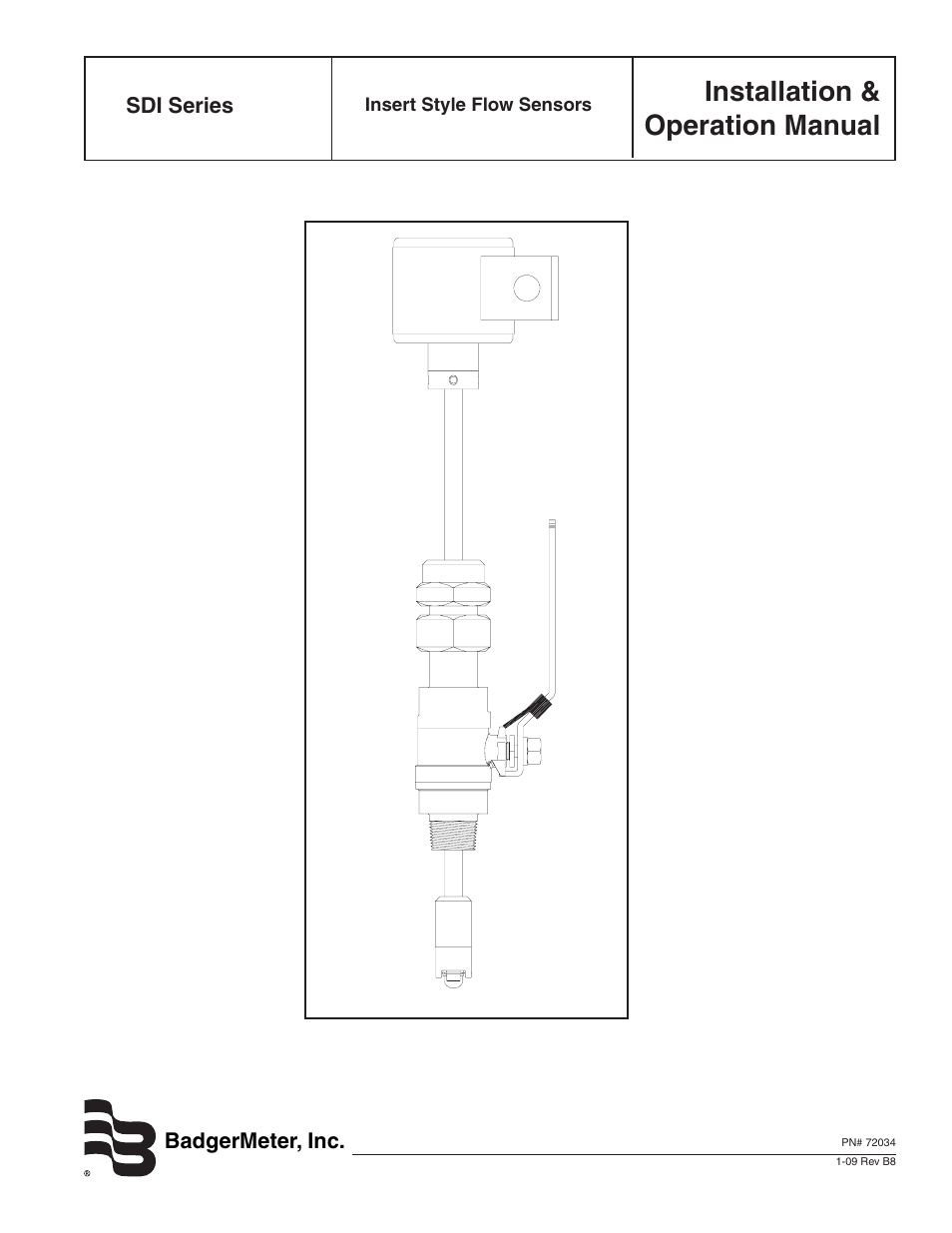 Veris Industries SDI SERIES Install User Manual | 28 pages