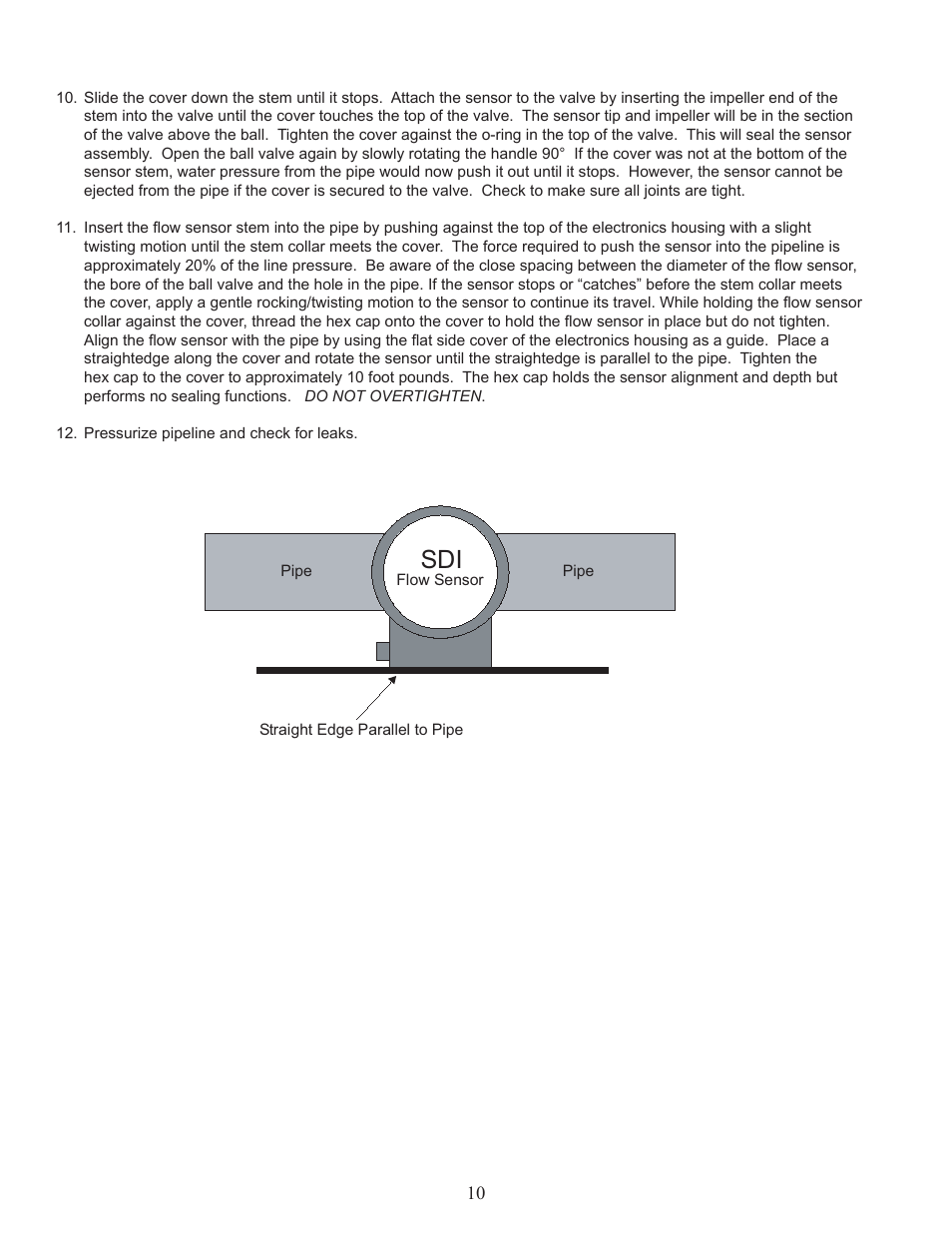 Veris Industries SDI SERIES Install User Manual | Page 10 / 28