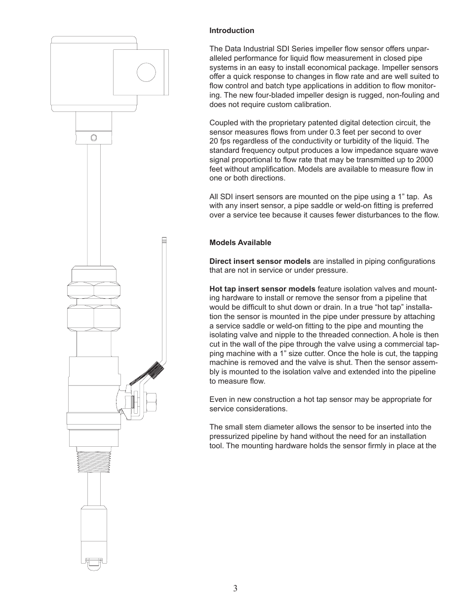 Veris Industries SDI SERIES Install User Manual | Page 3 / 28