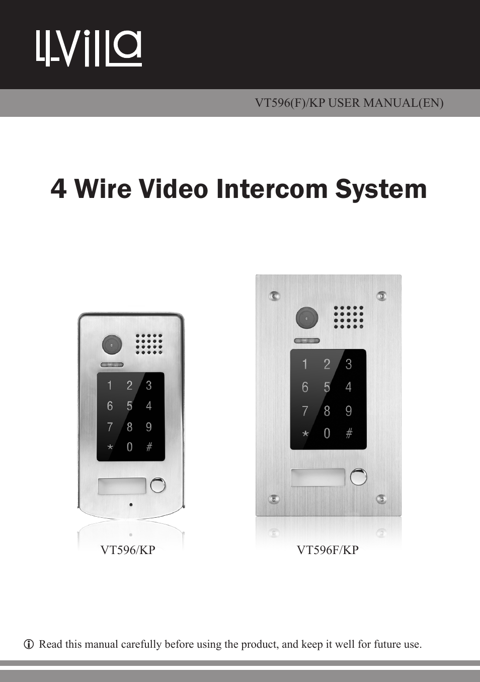 V-Tech VT596F_KP  Manual User Manual | 12 pages