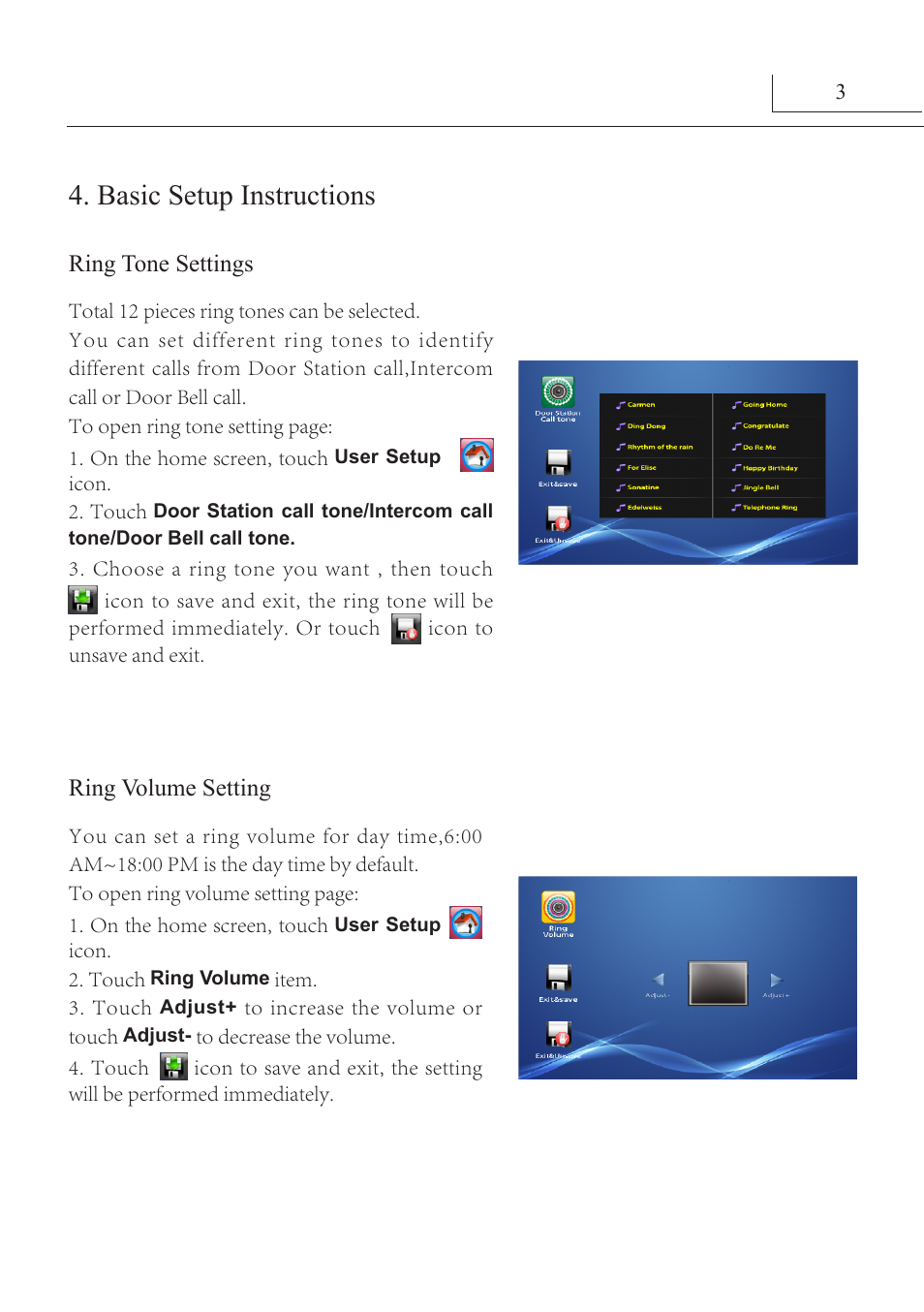 Basic setup instructions | V-Tech AT27SD_TD7 Manual User Manual | Page 6 / 16