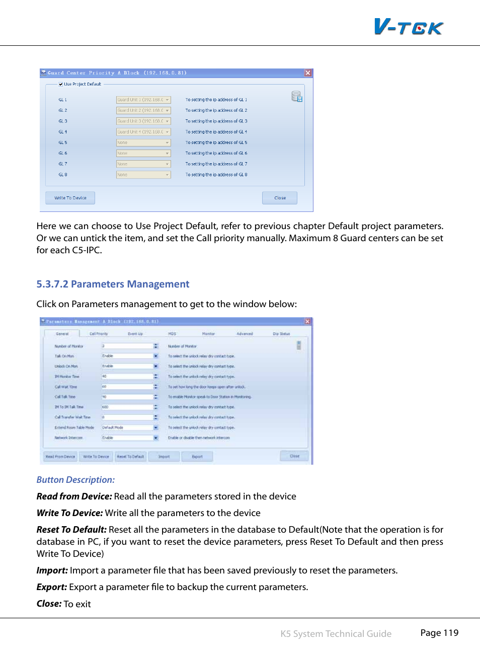 V-Tech CAT5 System Technical Guide User Manual | Page 119 / 156