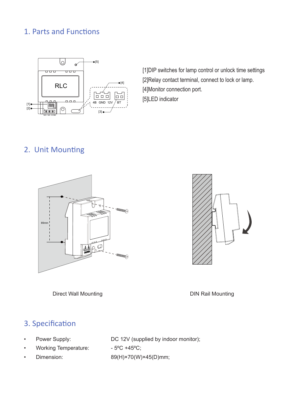 V-Tech VT-RLC Info User Manual | Page 2 / 3