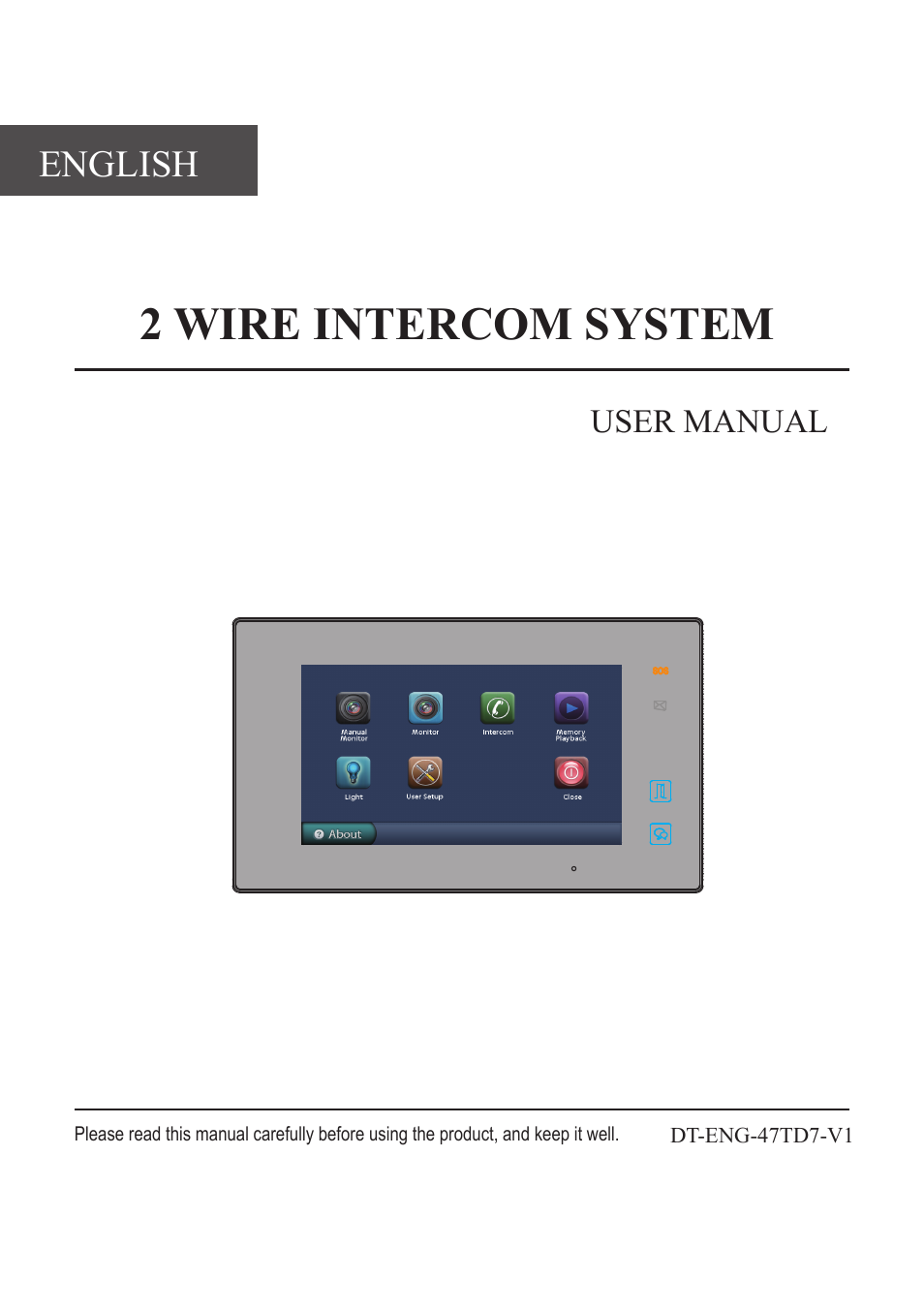V-Tech DT47 Manual User Manual | 12 pages