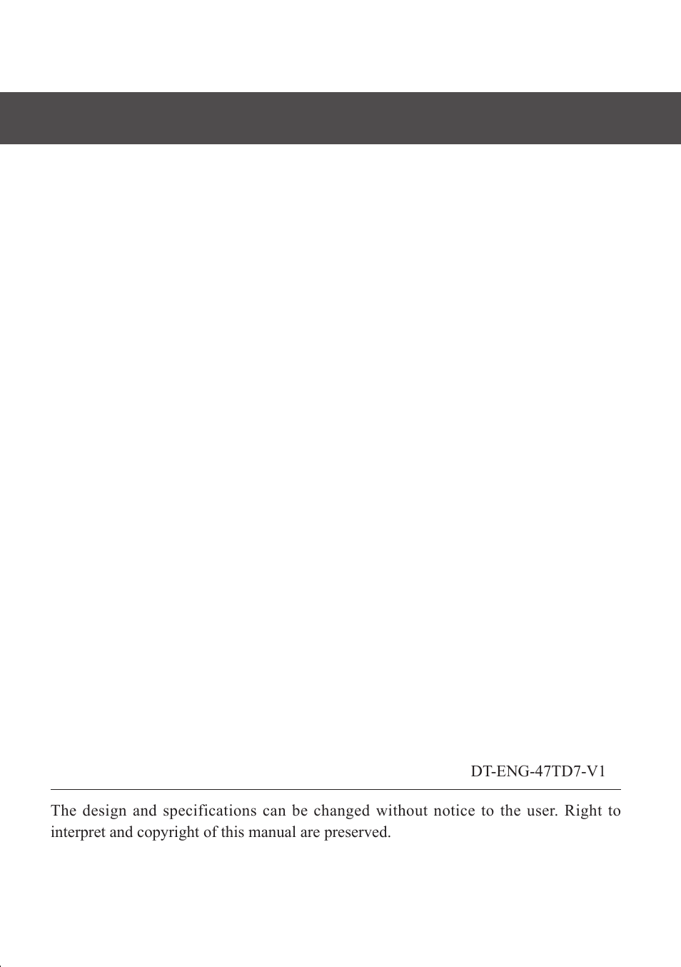 V-Tech DT47 Manual User Manual | Page 12 / 12
