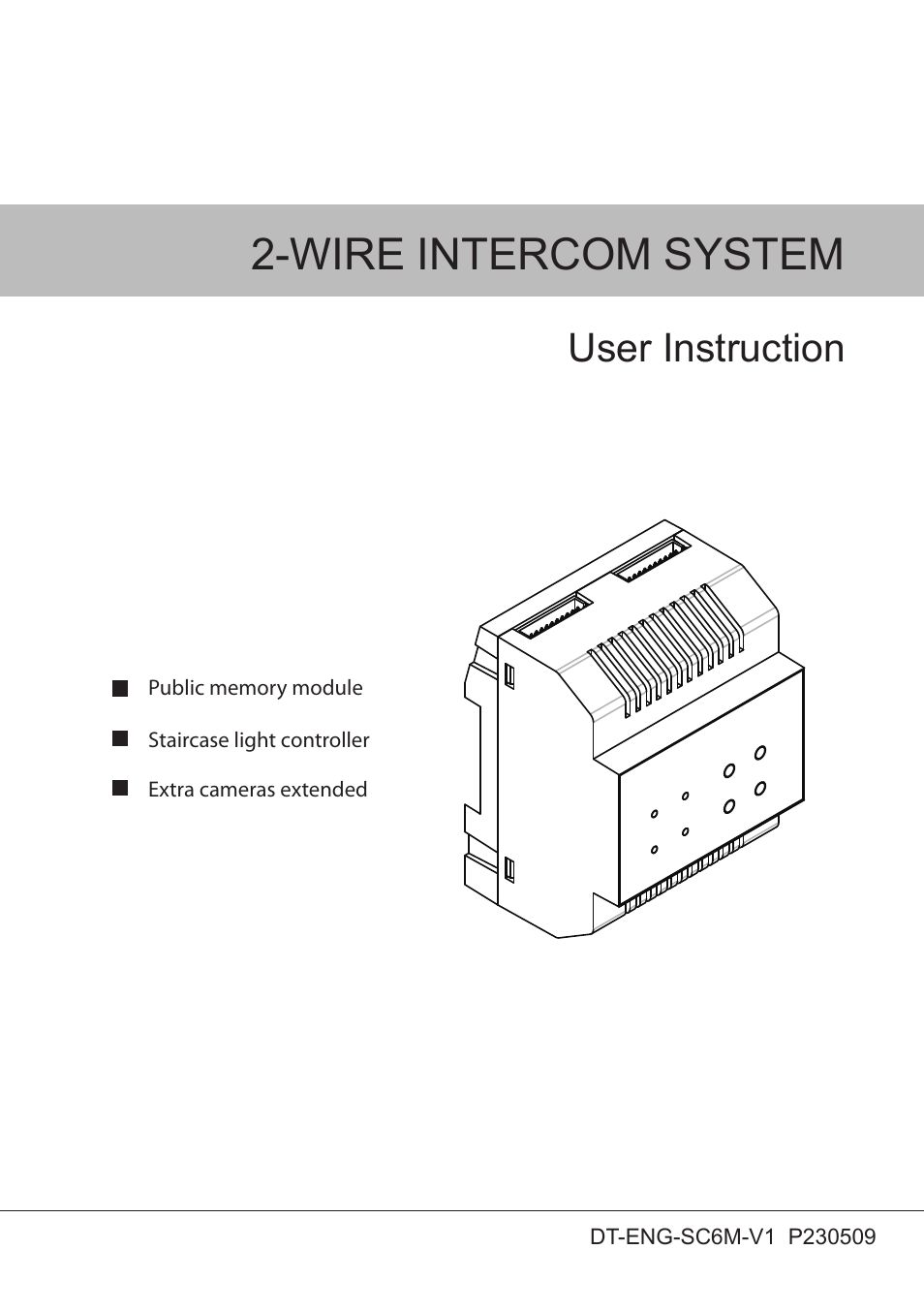 V-Tech SC6M Manual User Manual | 8 pages