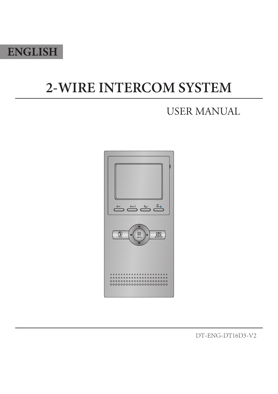 V-Tech DT16_D3 Manual User Manual | 12 pages