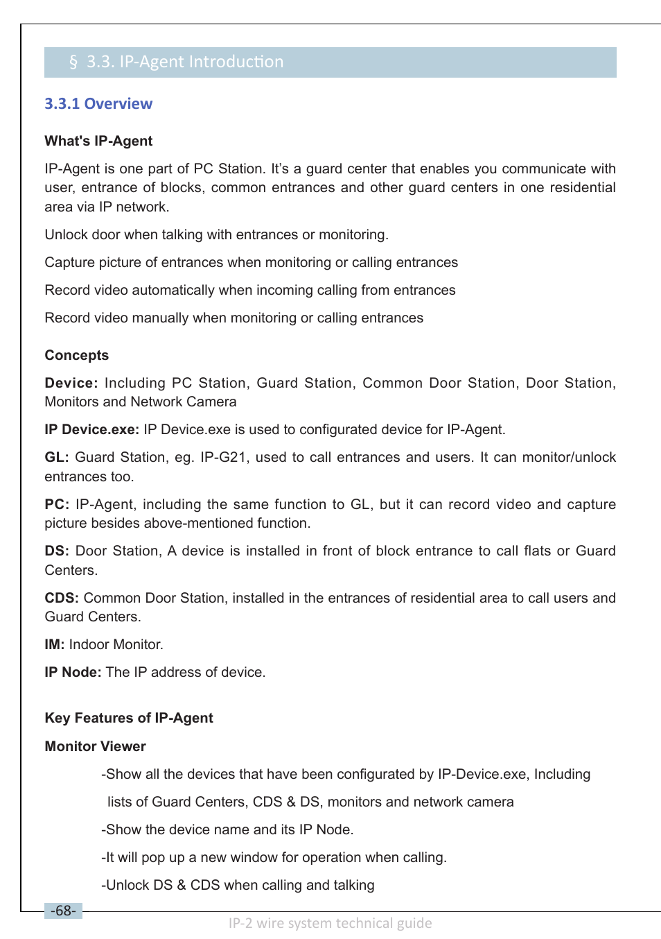 Ip‐agent introduction | V-Tech DT-IP Technical Guide User Manual | Page 70 / 104