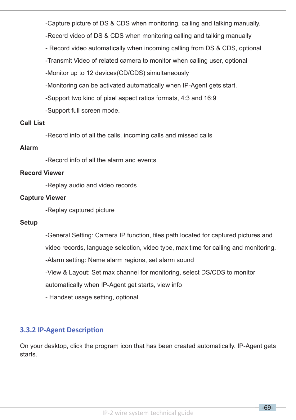2 ip-agent description | V-Tech DT-IP Technical Guide User Manual | Page 71 / 104