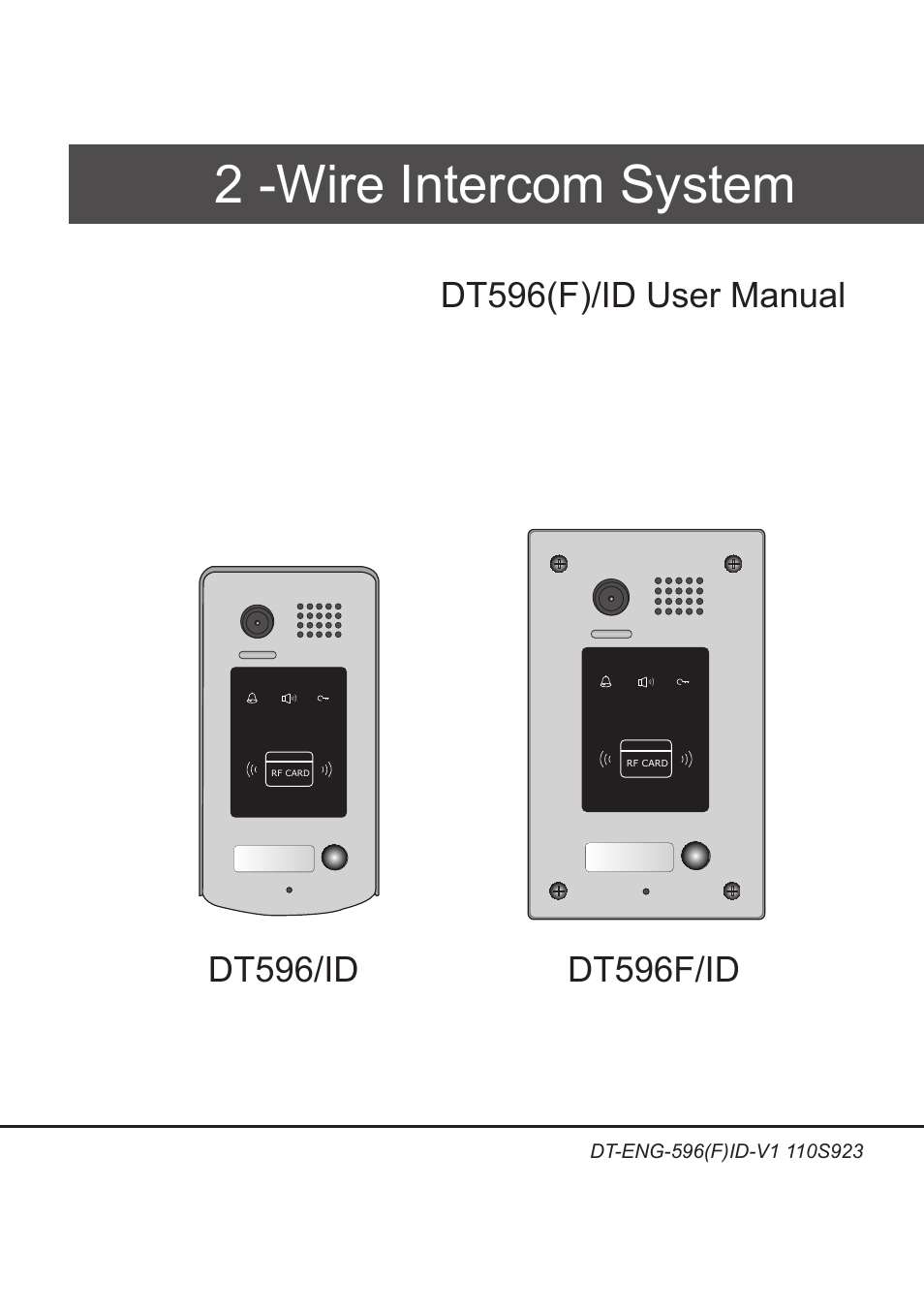 V-Tech DT596F_ID Manual User Manual | 20 pages