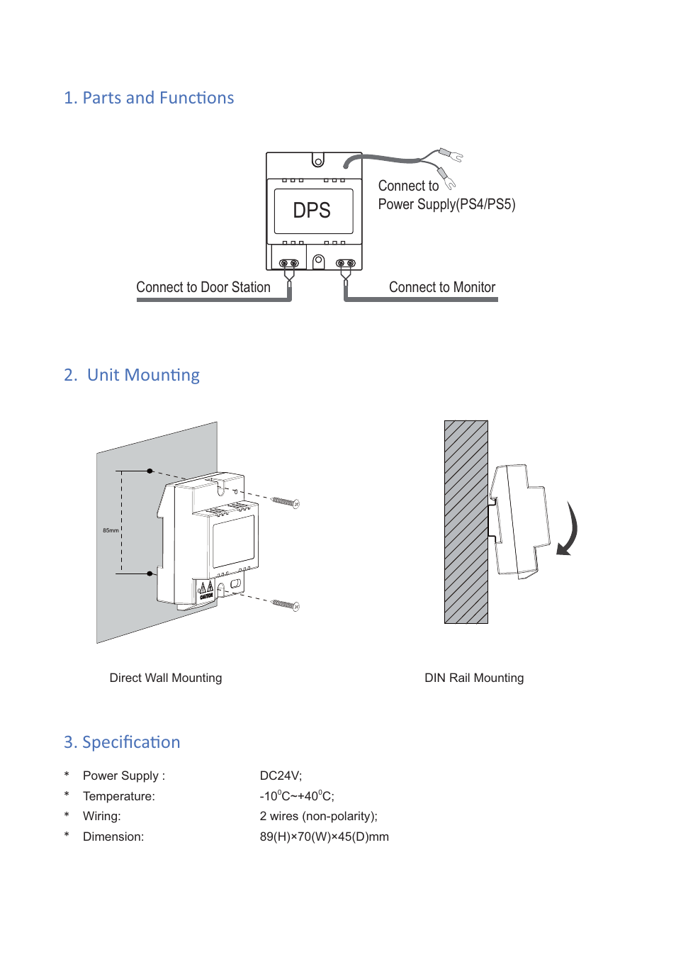 V-Tech DT-DPS Info User Manual | Page 2 / 3