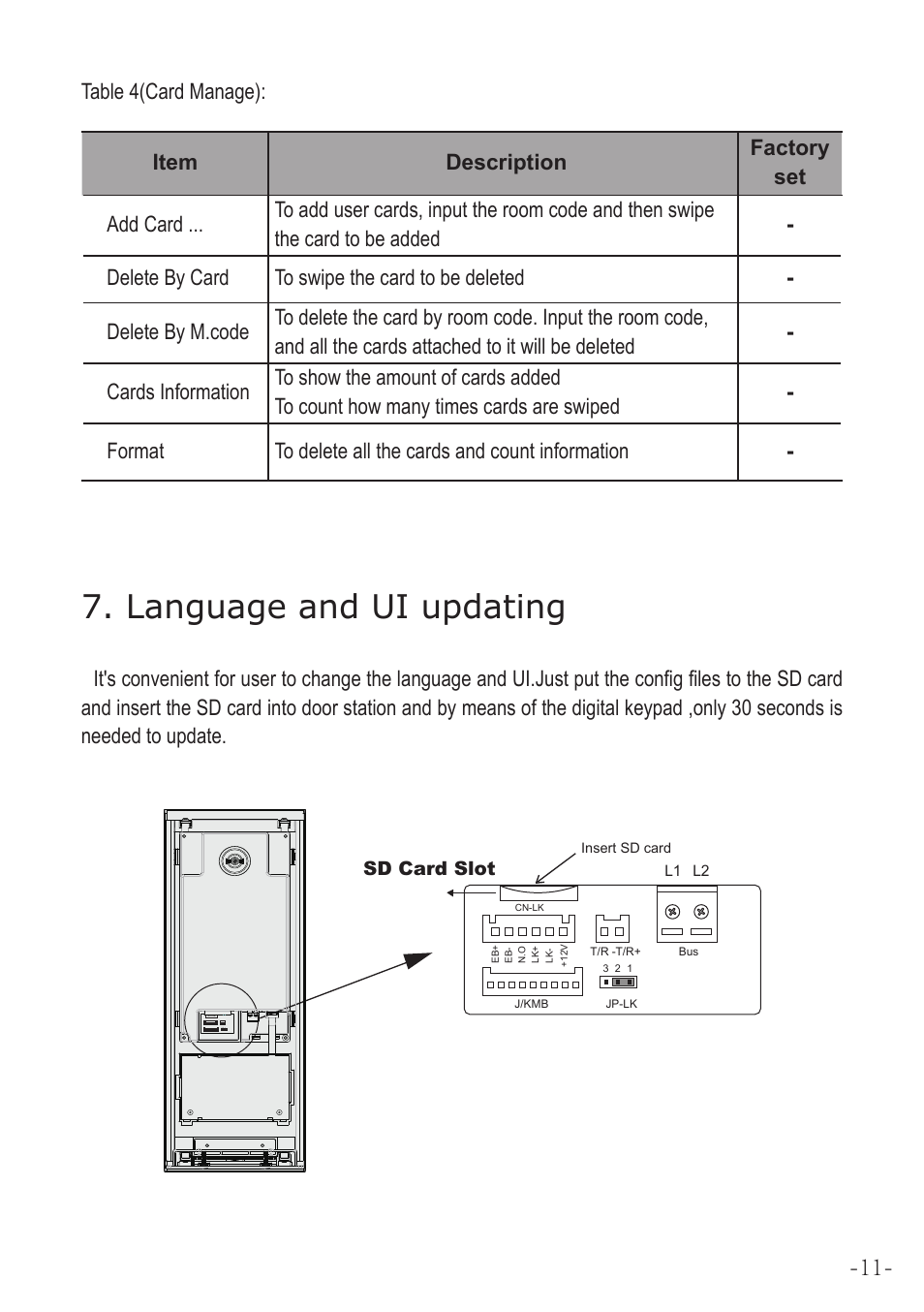 Language and ui updating | V-Tech IP-MR18 Manual User Manual | Page 13 / 16