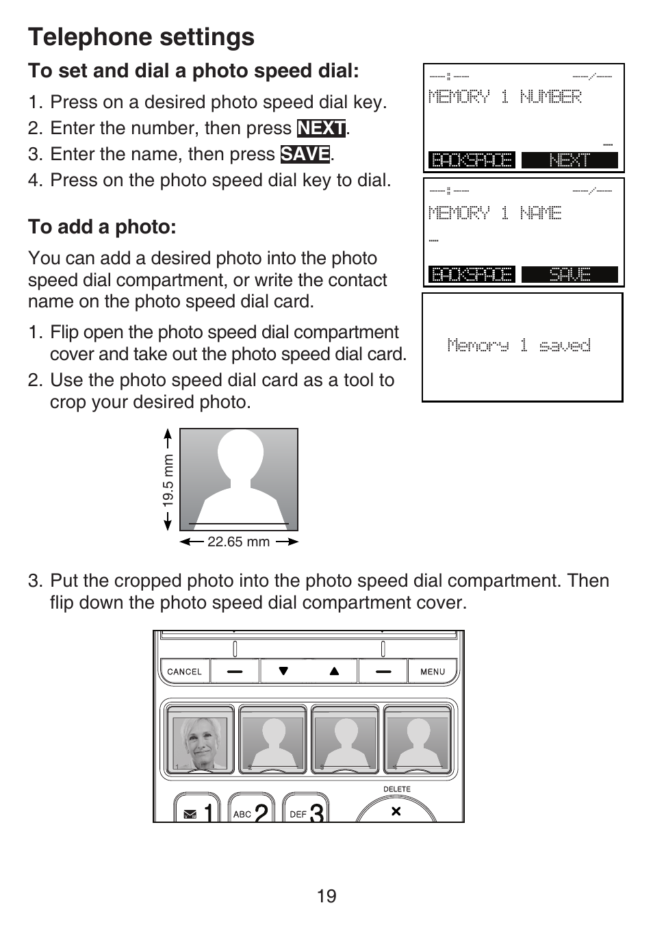 Telephone settings | VTech SN6197_-2 Abridged manual User Manual | Page 25 / 93