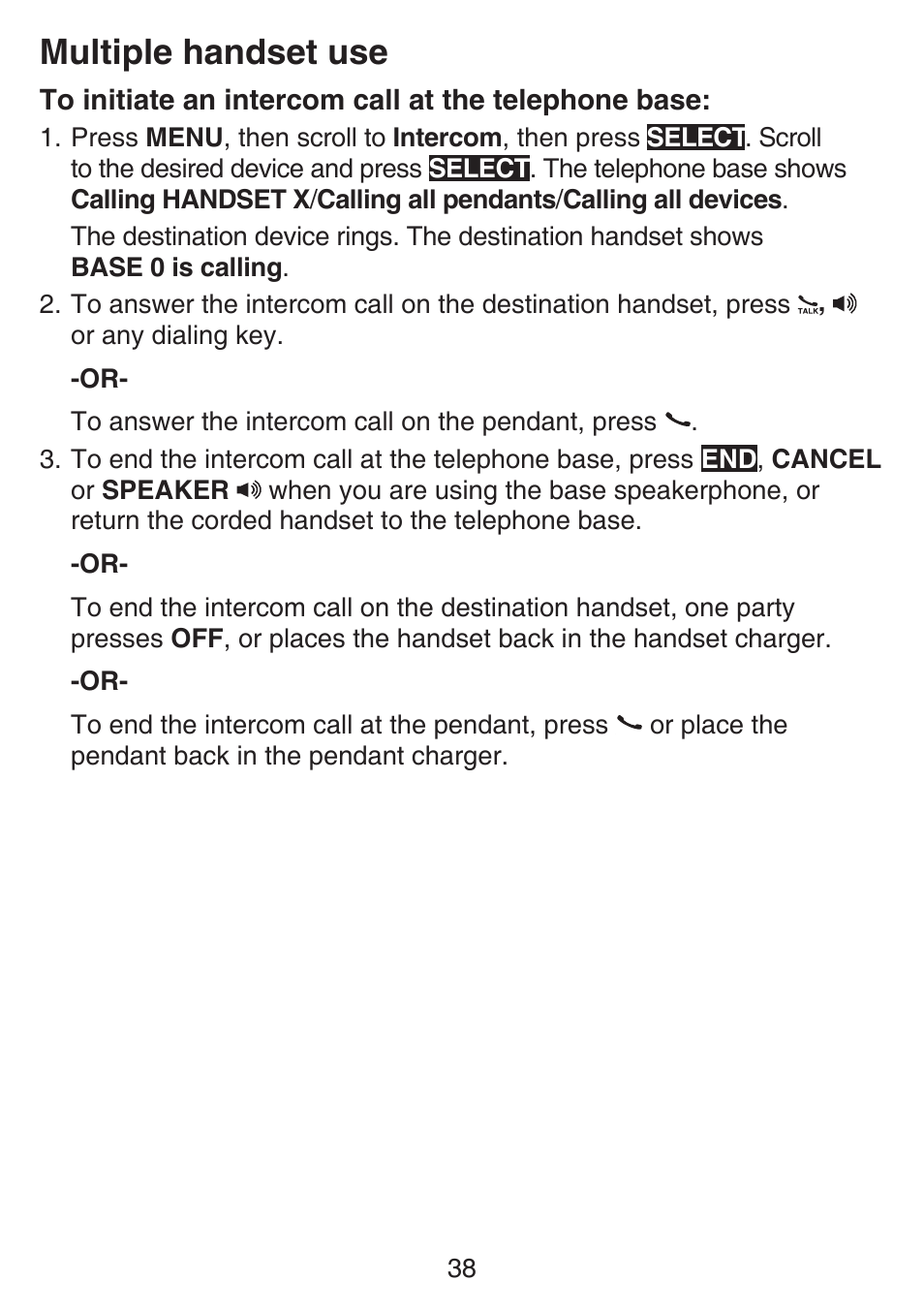 How caller id works, Multiple handset use | VTech SN6197_-2 Abridged manual User Manual | Page 44 / 93