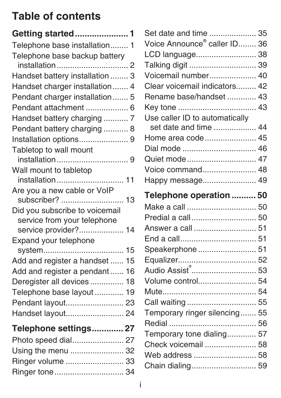 VTech SN6197_-2 Manual User Manual | Page 5 / 162