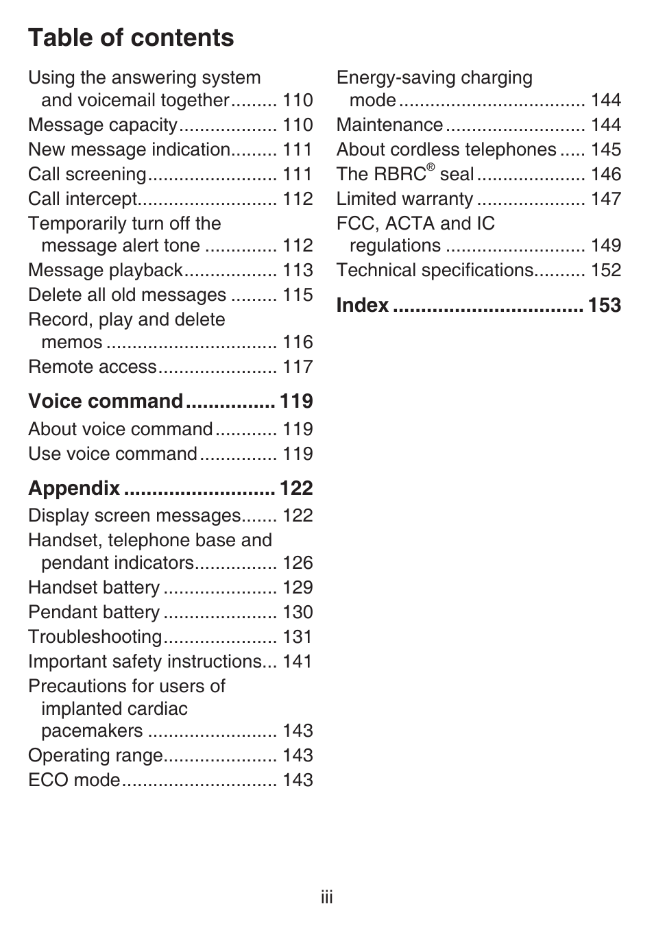 VTech SN6197_-2 Manual User Manual | Page 7 / 162