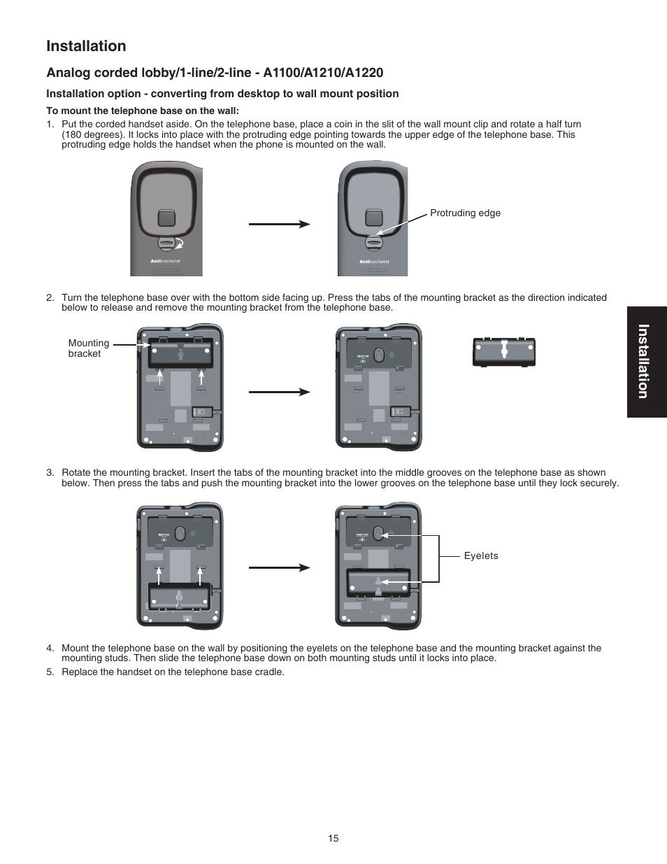 Installation | VTech C3200 Manual User Manual | Page 18 / 56