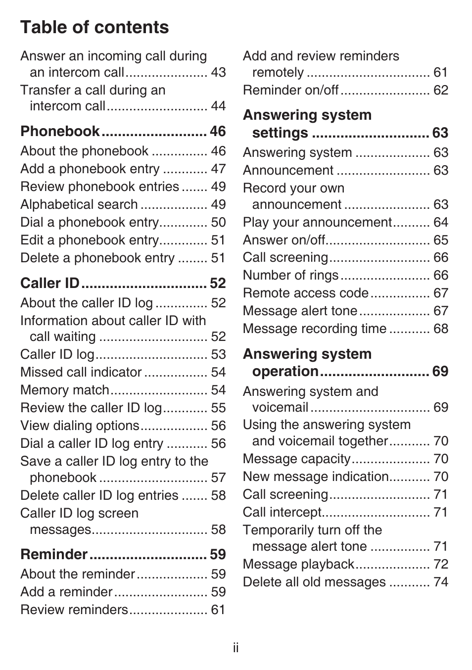 VTech SN6127_-2 Manual User Manual | Page 5 / 116