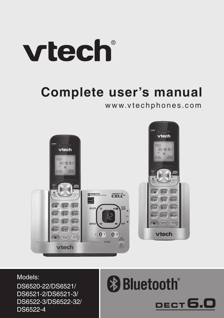 VTech DS6522-3-32-4 Manual User Manual | 93 pages